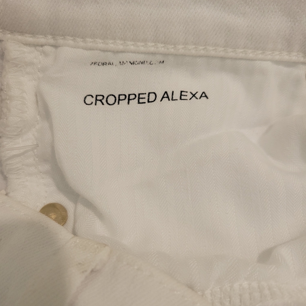 7 For All Mankind Withe Flare Jeans - Picture 4 of 4